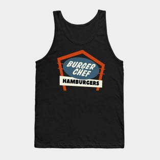 Burger Chef vintage Sign Tank Top